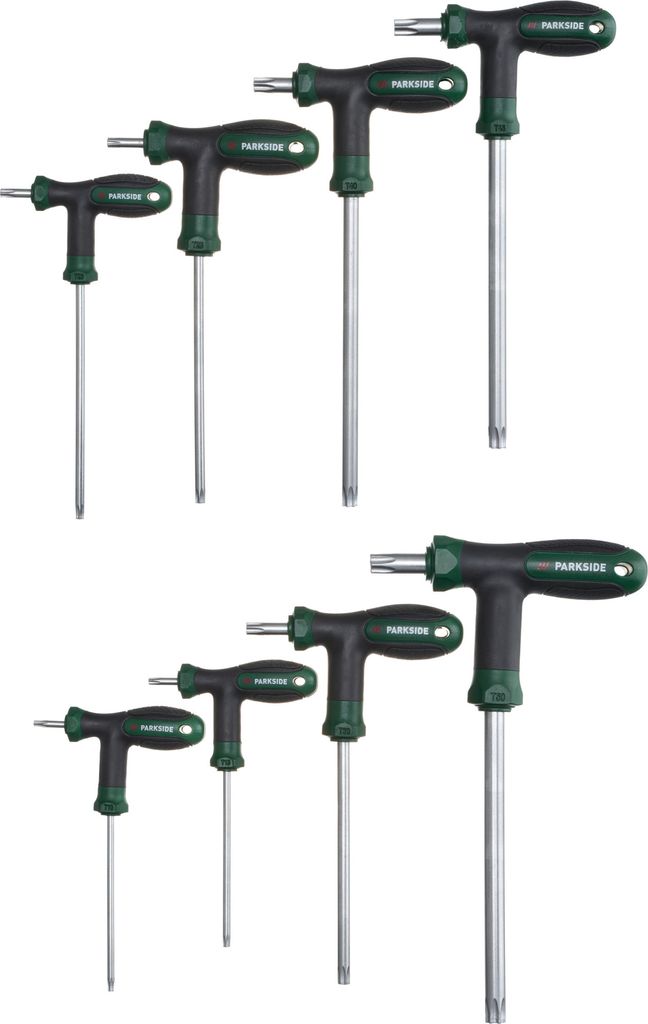 PARKSIDE® T-Griff Innensechskant und TX Stiftschlüsselsatz Produktbild 