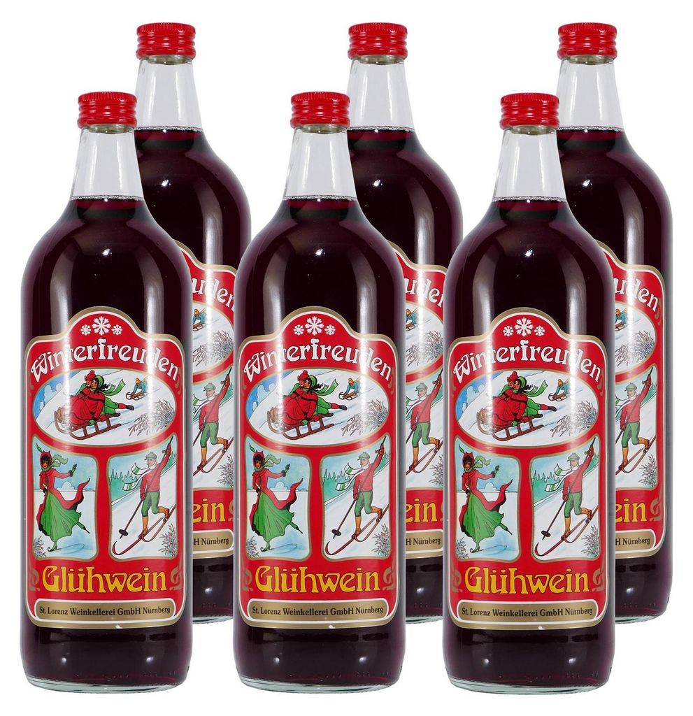 St. Lorenz Winterfreuden Glühwein (6 x 1,0L) Produktbild 