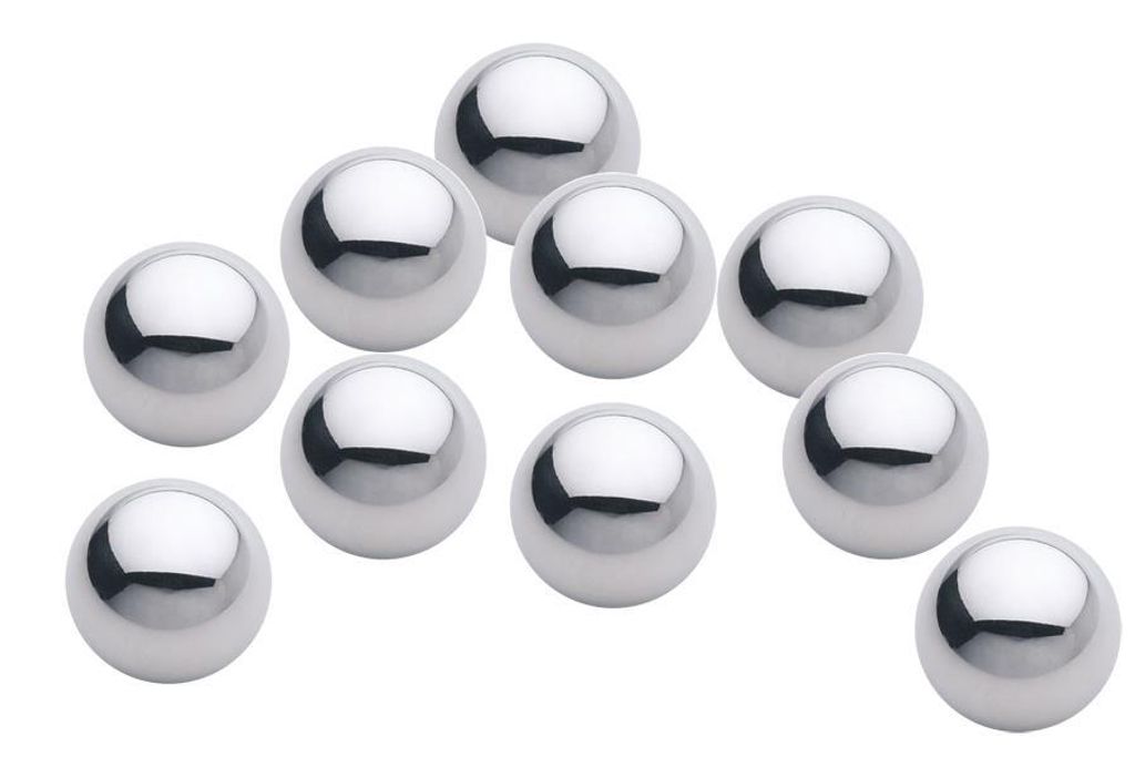 5 Stück Stahlkugeln – 9,5 Mm Durchmesser, Härtegrad 60 HRC, Aus Eisen, Für Kugellager Oder DIY-Projekte