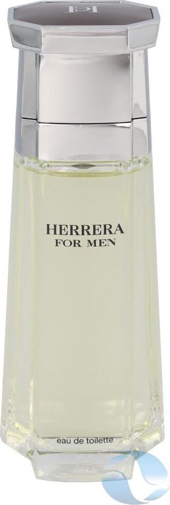 A product shot of a bottle of Carolina Herrera For Men eau de toilette.
