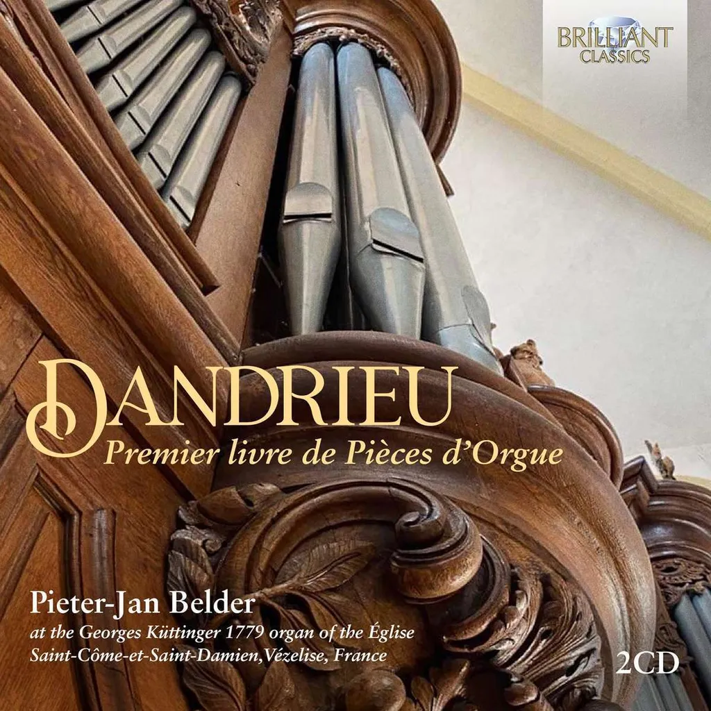 Partition Orgue Dandrieu Lisible - Premier Livre avec Gravure Claire
