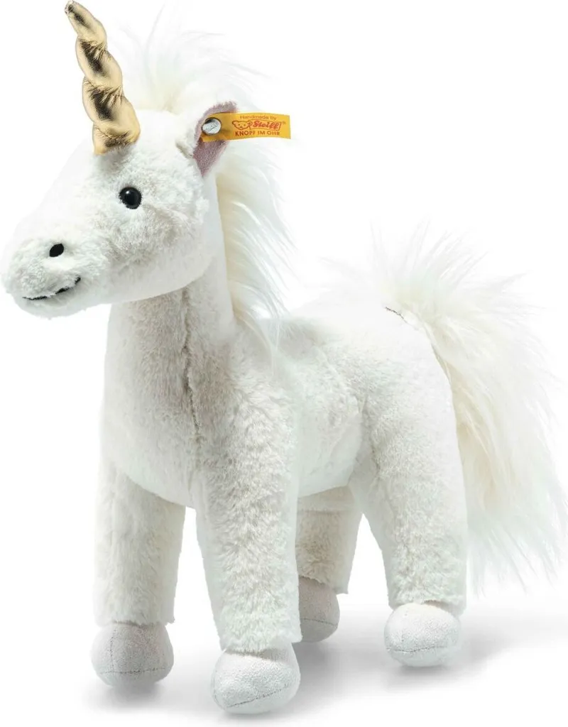 Doudou licorne Steiff 067662 hypoallergénique et lavable pour sommeil bébé