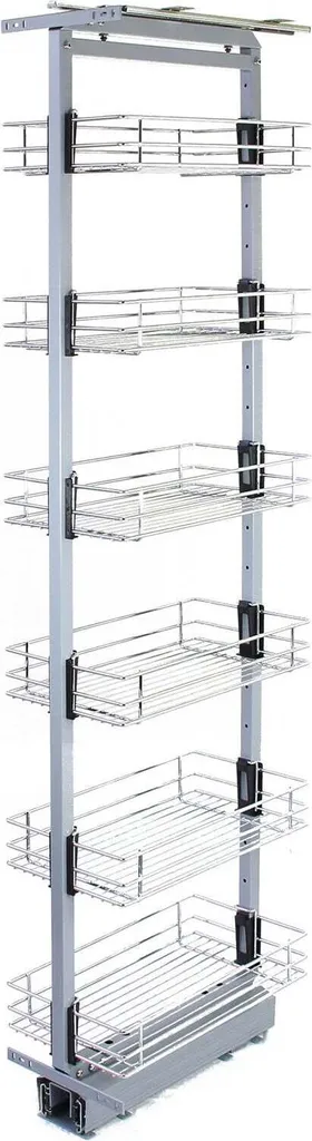 Gagnez de la place avec cette armoire de cuisine extensible de 190 à 220 cm