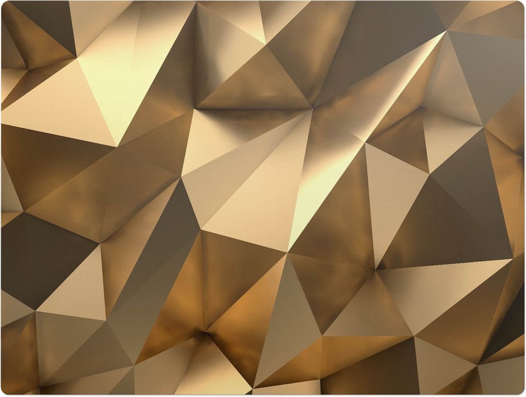 Geometrische 3D-Formen – Bodenschutzmatte – Rutschfest – Schutzmatte für Büro – Vinylmatte – Stuhlunterlage – 120 x 90 cm