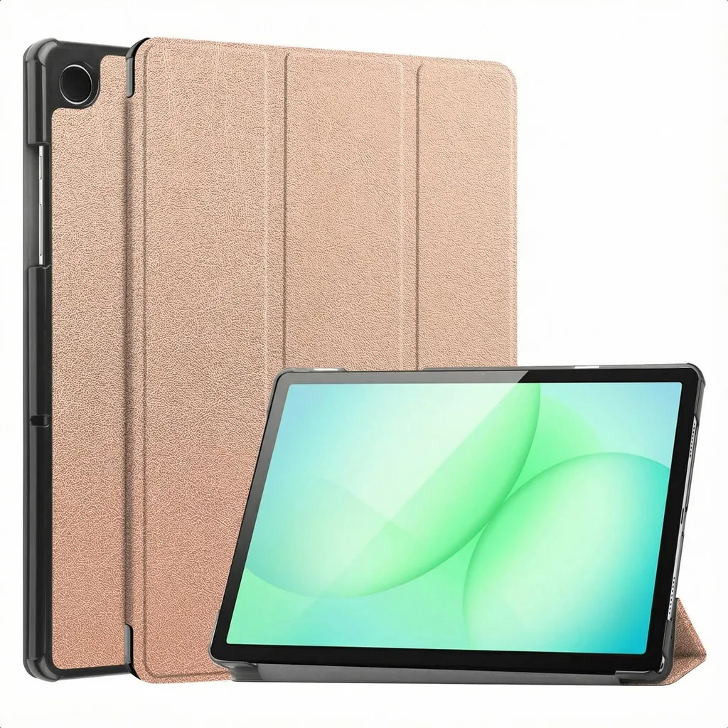 Custodia Business Samsung Tab A11 Plus Oro Rosa - imoshion Trifold