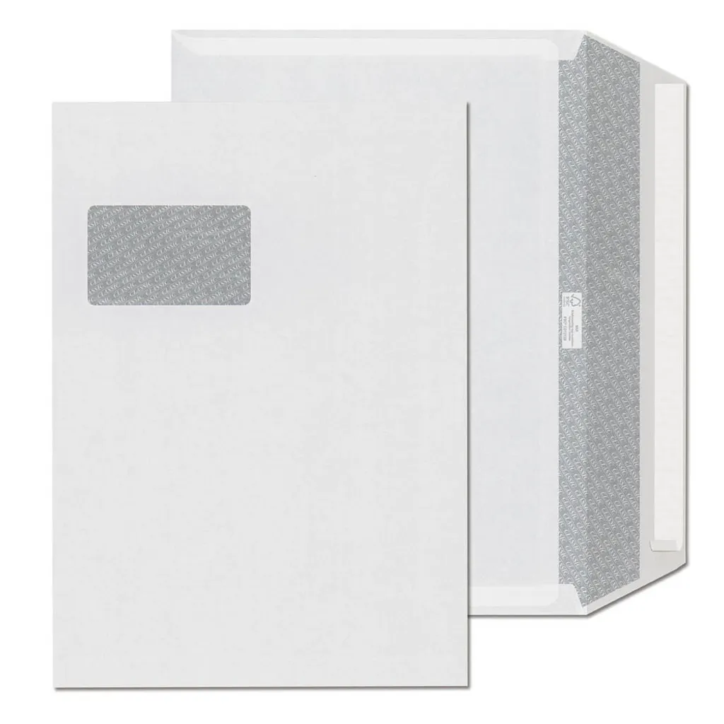 Enveloppe C4 indéchirable ÖKI 43316 pour expédition sécurisée de dossiers