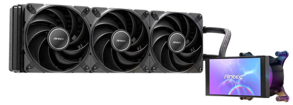 Antec VORTEX VIEW 360, Chłodnica cieczy all-in-one, 12 cm, Zdjęcie produktu 