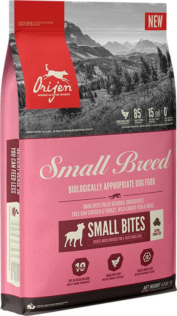 Orijen Small Breed Dog - Trockenfutter für Hunde - 4 5 kg Produktbild 