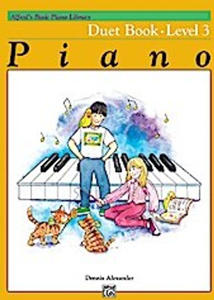 Alfred's Basic Piano Library: Duet Book 3