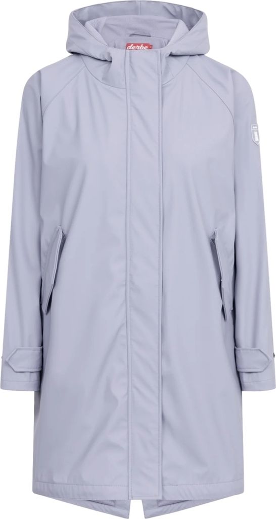 DERBE HAMBURG W-01-PU-FRIESE_TRAVEBY_PLAIN Damen Regenjacke Produktbild 