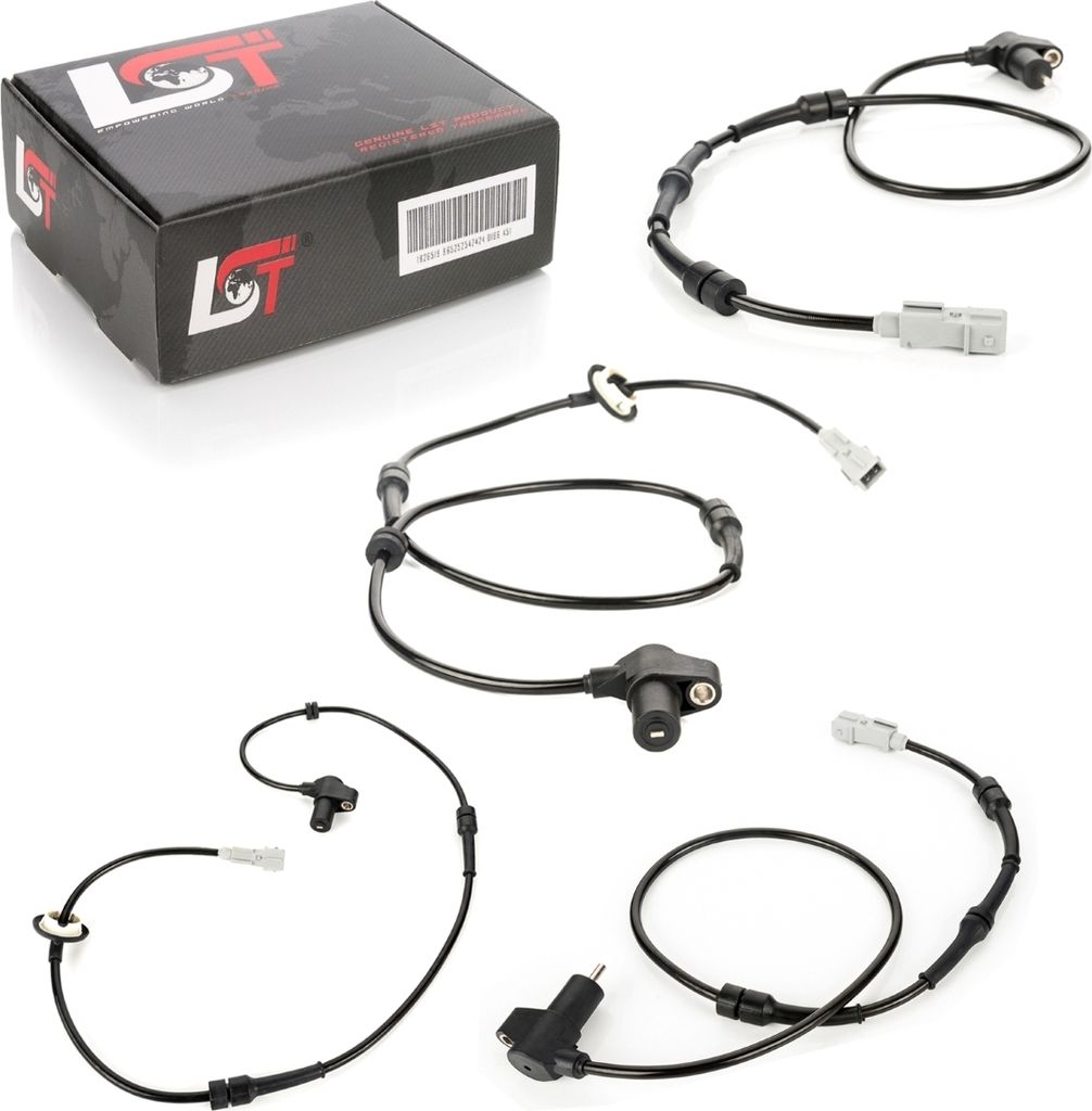 4x ABS Sensor Set vorne hinten 4545.48 4545.49 für PEUGEOT 406 8B 8F 8E 8C