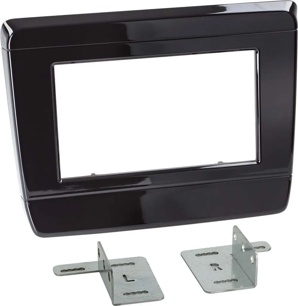 Façade 2-DIN pour Isuzu D-Max 2020-2024 - Noir Piano Haute Brillance