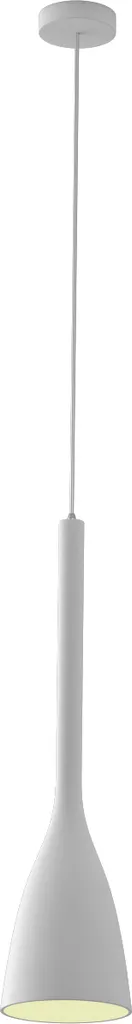Suspension en Verre Blanc Immax NEO CRATER Luminaire Connecté Design 42cm