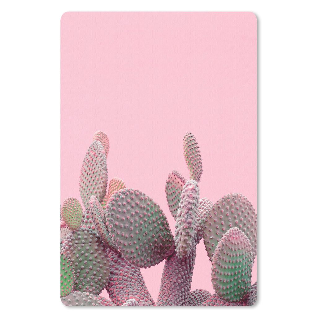 MuchoWow Mauspad Mousepad Kaktus - Pflanzen - Sommer 40x60 cm - Mousepads - Maus Mat - Pad - Mausunterlage - Schreibtisch Accesoire