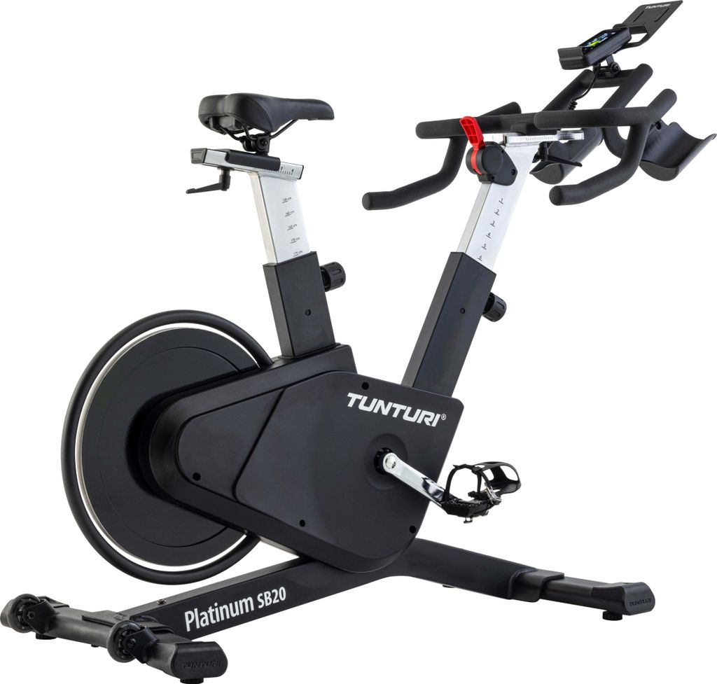 Platinum S20 Sprinter Bike - Fitnessbike – Anpassbarer Indoor-Fahrradtrainer - Niedriger Einstieg – Bluetooth - Elektrischer Widerstand