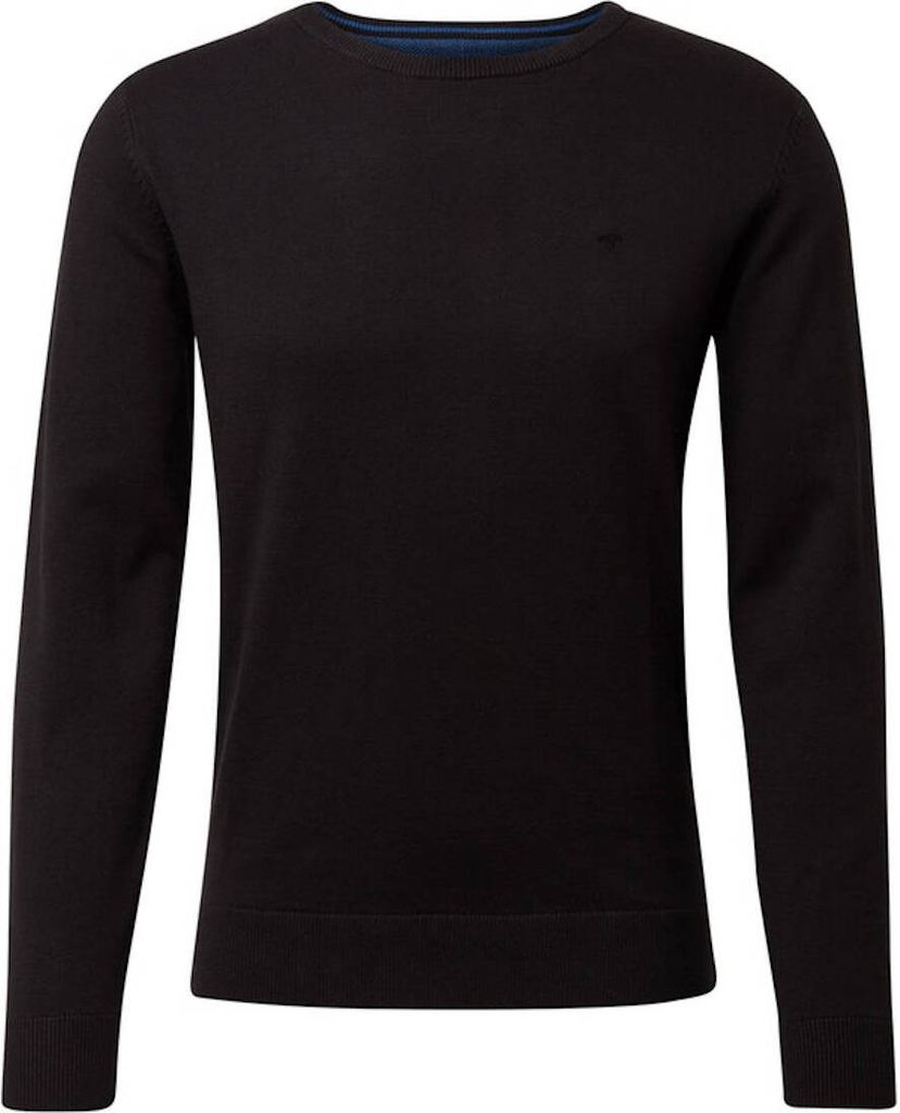 TOM TAILOR Feinstrick Pullover Basic mit Rippbündchen Leger Rundhals Sweater Größe: S
