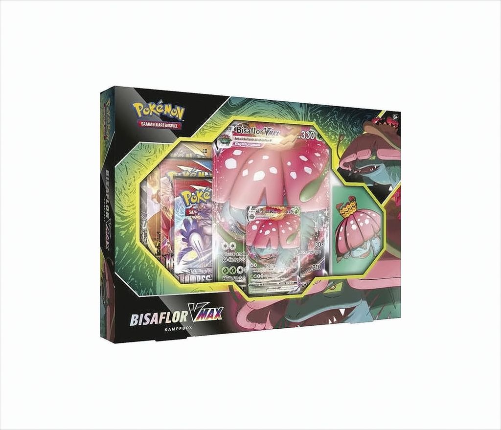 POKÉMON 45285 Bisaflor-VMAX / Turtok-VMAX Produktbild 