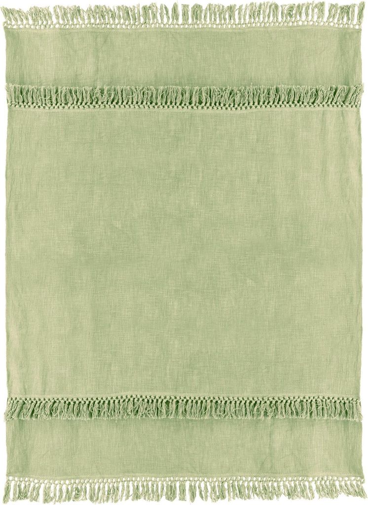 Unique Living - Plaid Saba 130x180cm Nilgrün
