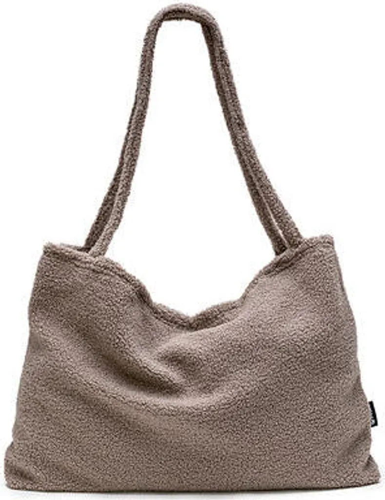 Sac Shopper T-Tomi pour Maman : Sac de Change Gris avec Motif Ourson