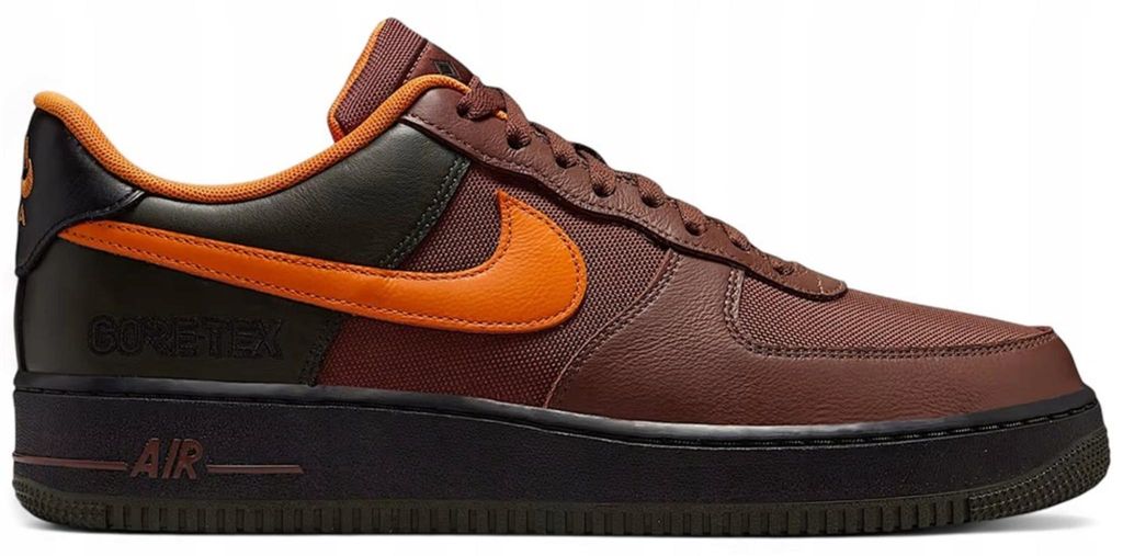 Nike Air Force 1 Low Gore-Tex "Brown Bright Ceramic" Braun, Größe: 47.5