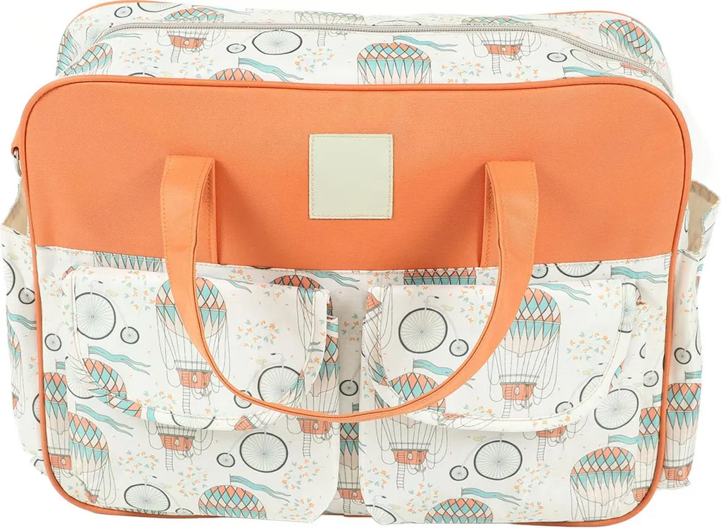 Grand sac à bandoulière imperméable pour maman, motif Hot Balloon chic