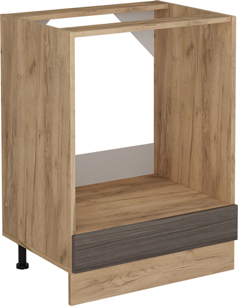 Herdumbauschrank Vicco R-Line Edelgrau 60 cm ohne Arbeitsplatte, Model 53677