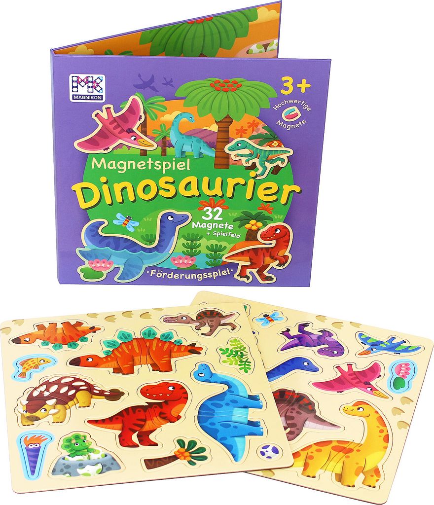 Magnetspiel “Dinosaurier” 32 Magnete - ab 3 Jahren