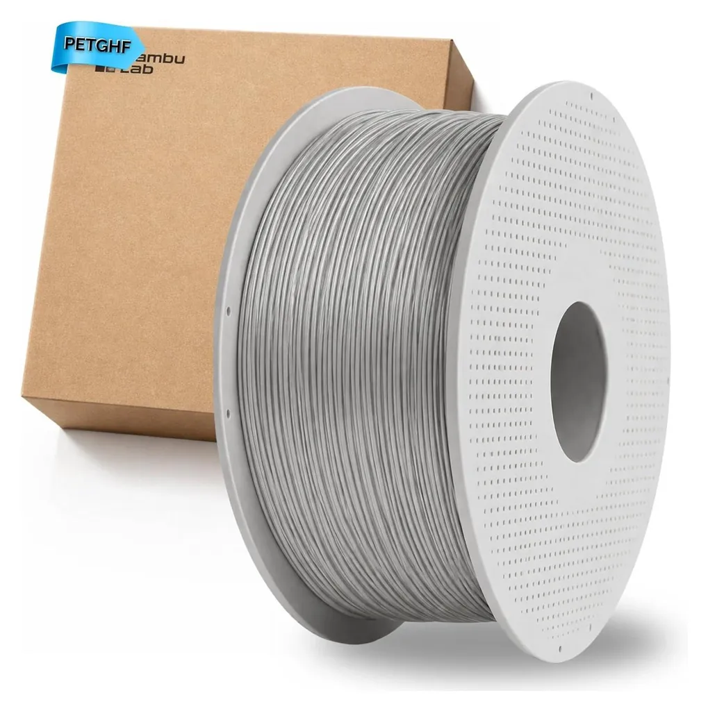Bambu Lab PETG-HF Grigio Filamento 3D 1.75mm | Alta Velocità 33101