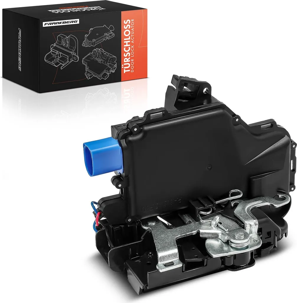 Serrure arrière gauche robuste pour VW Polo 9N et Seat Ibiza 3 6L1