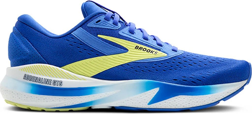 BROOKS Adrenaline GTS 24 Cobalt/Neo Yellow/Peacoat 41