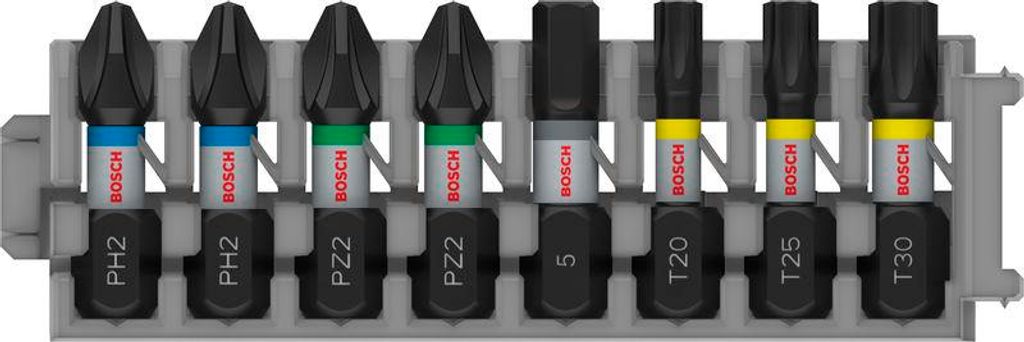PRO Impact Bit Set, 25 mm, 8-tlg