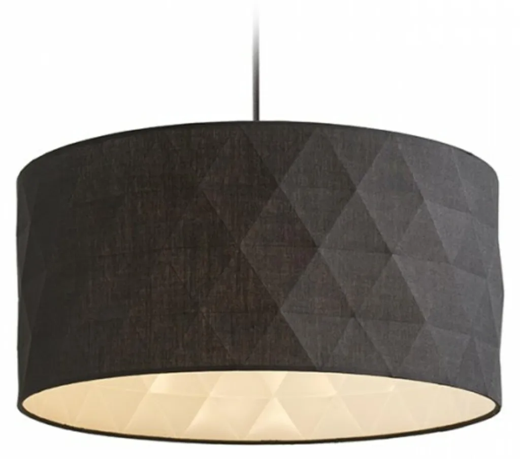 Abat-jour design noir mat Jakaranda 40 Rendl R12393 puissance 28W max