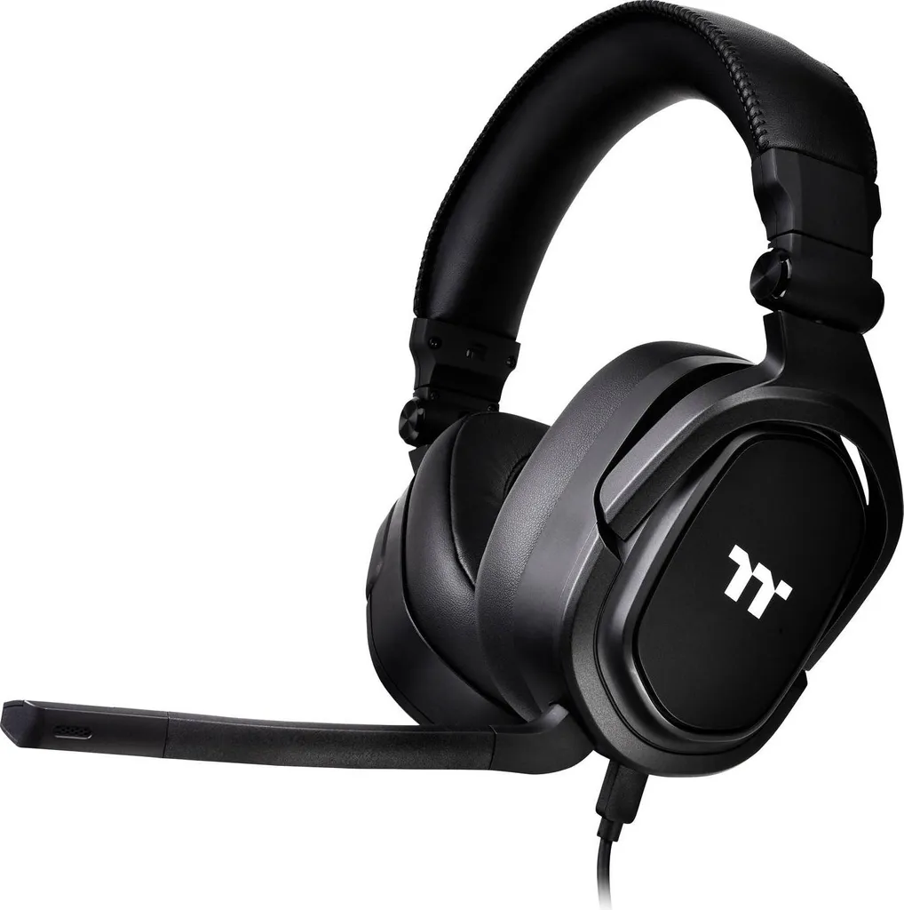 Casque Gaming Filaire Argent H5 Stereo Thermaltake Son Haute Fidélité