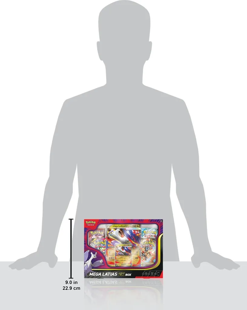 Pokémon Méga Latias ex Box Anglais - Coffret Cadeau pour Collection - 4