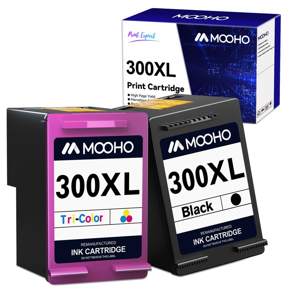 2er HP 300 XL Drucker kompatible für HP 300XL DeskJet D1600 D2600 D5600 F2400 Series