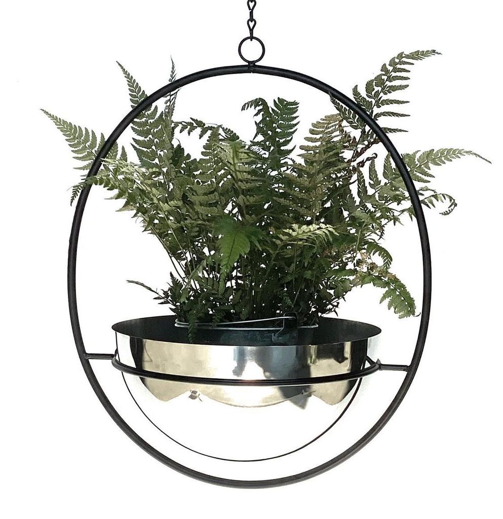 DanDiBo Blumenampel Innen Metall Wand Hängepflanzen 78 cm Produktbild 