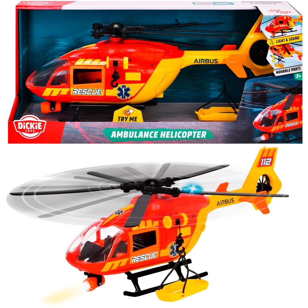Hélicoptère Dickie Ambulance Image du produit 