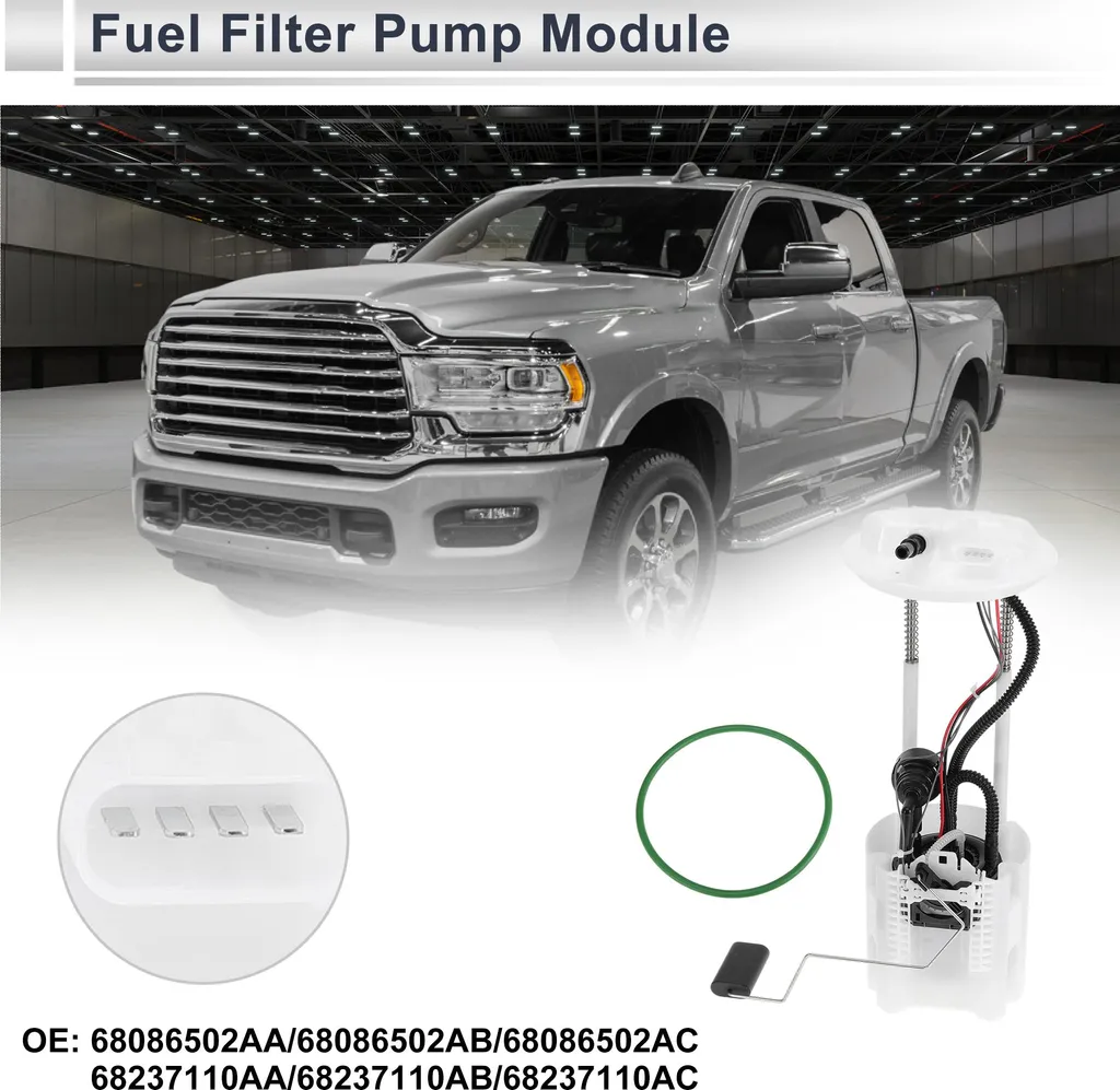 Module de pompe à carburant électrique complet pour Ram 1500 2500 3500 V8