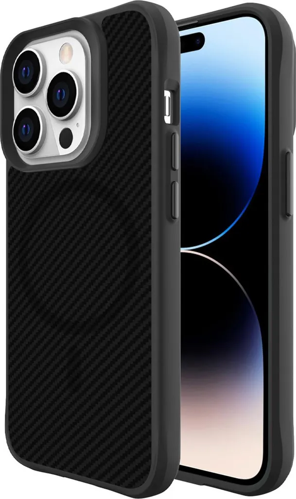 Custodia iPhone 14 Pro Max imoshion Carbon MagSafe: Stile e Sicurezza