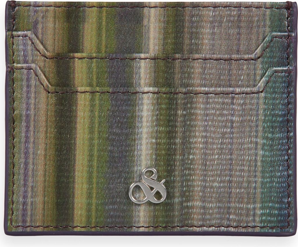 SCOTCH & SODA Leder Kartenhalter Leather Cardholder Combo A mehrfarbig