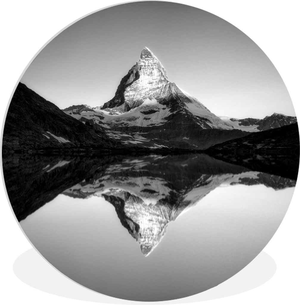 MuchoWow - Wand-Kreis - Wohnzimmer - Bild - Runde - Wanddeko - Dibond - Kunstdrucke