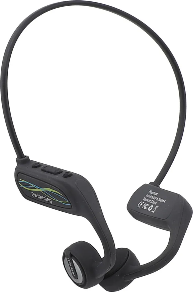 Casque de natation étanche IP68 Bluetooth 5.0 avec mémoire 16G Noir