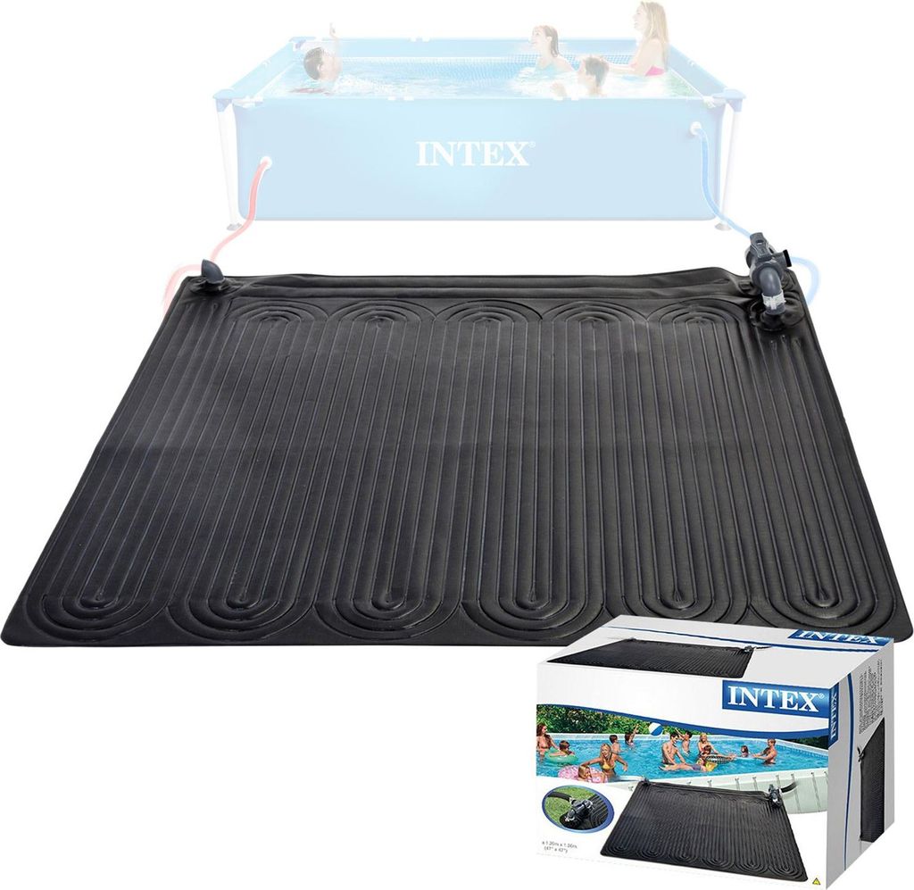Solarny panel podgrzewający wodę 120 x 120 cm INTEX 28685 Zdjęcie produktu 