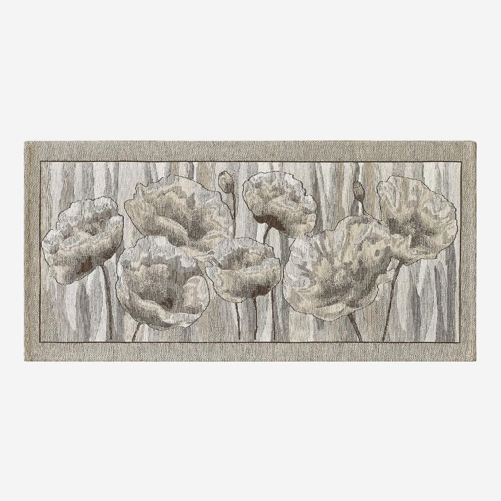 Waschbarer Antirutsch-Küchenteppich Jacquard Amsterdam Turtledove