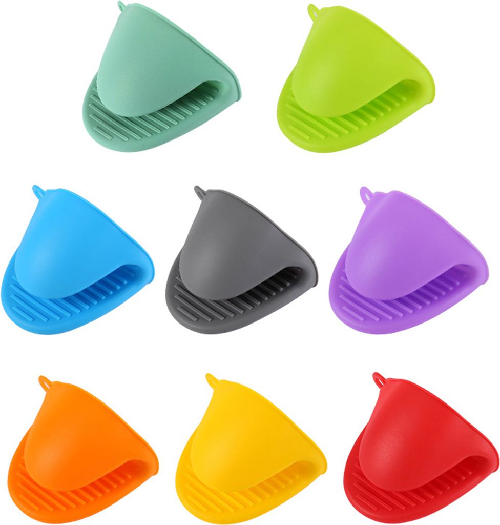 8 Stück Grillhandschuhe Hitzebeständig für Männer BBQ Handschuhe Hitzebeständiges Silikon Grillzubehör für den Außenbereich