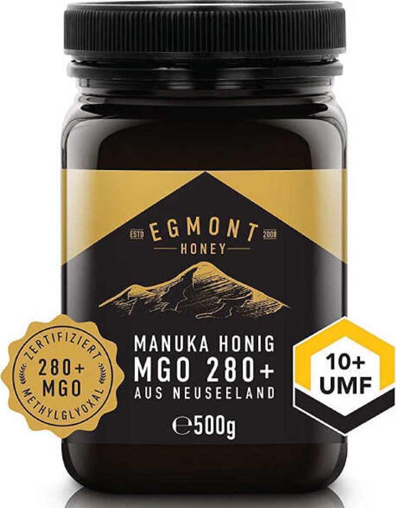 Egmont Manukahonig 500g MGO 280+