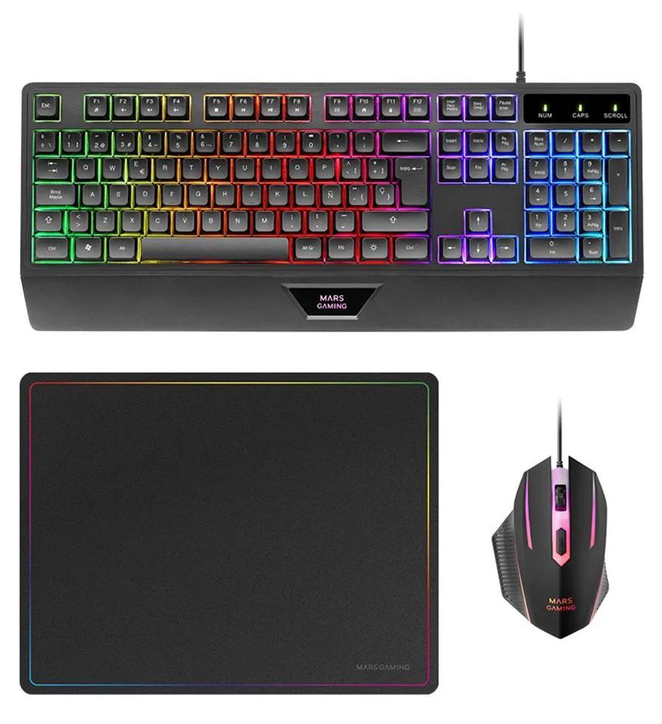 Mars Gaming MCP124, Kabelgebunden, USB, Membran Key Switch, Produktbild 