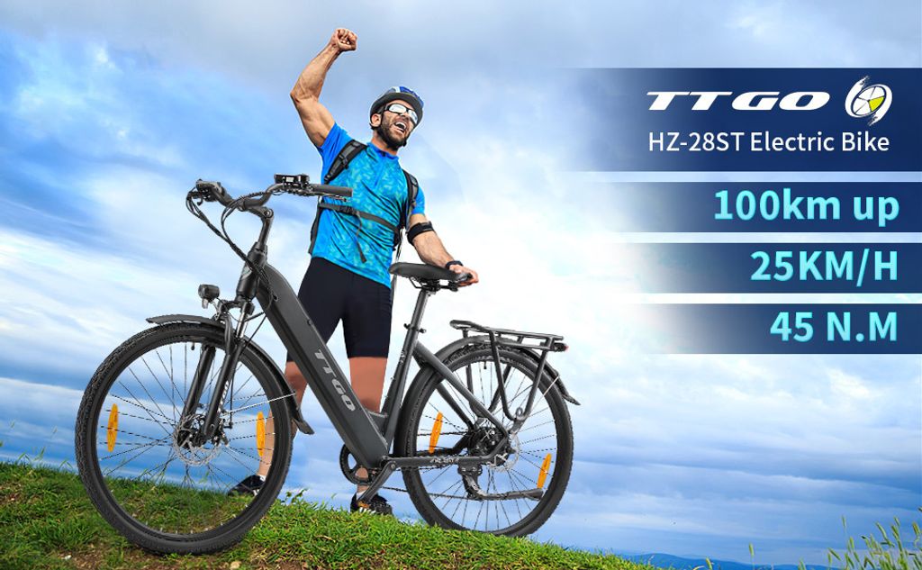 20AH LCD E-Bike für Damen Herren, 28 Zoll Elektrofahrrad Produktbild 7