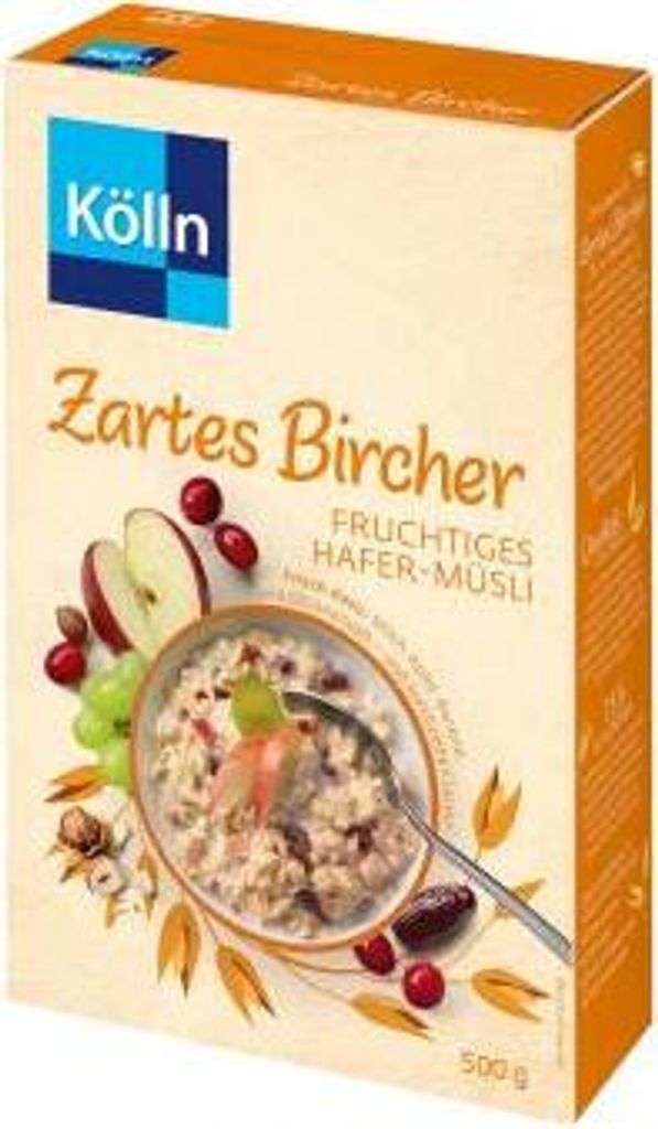 Kölln 252736 Kölln Bircher Müsli 500,0 g Obrázok produktu 