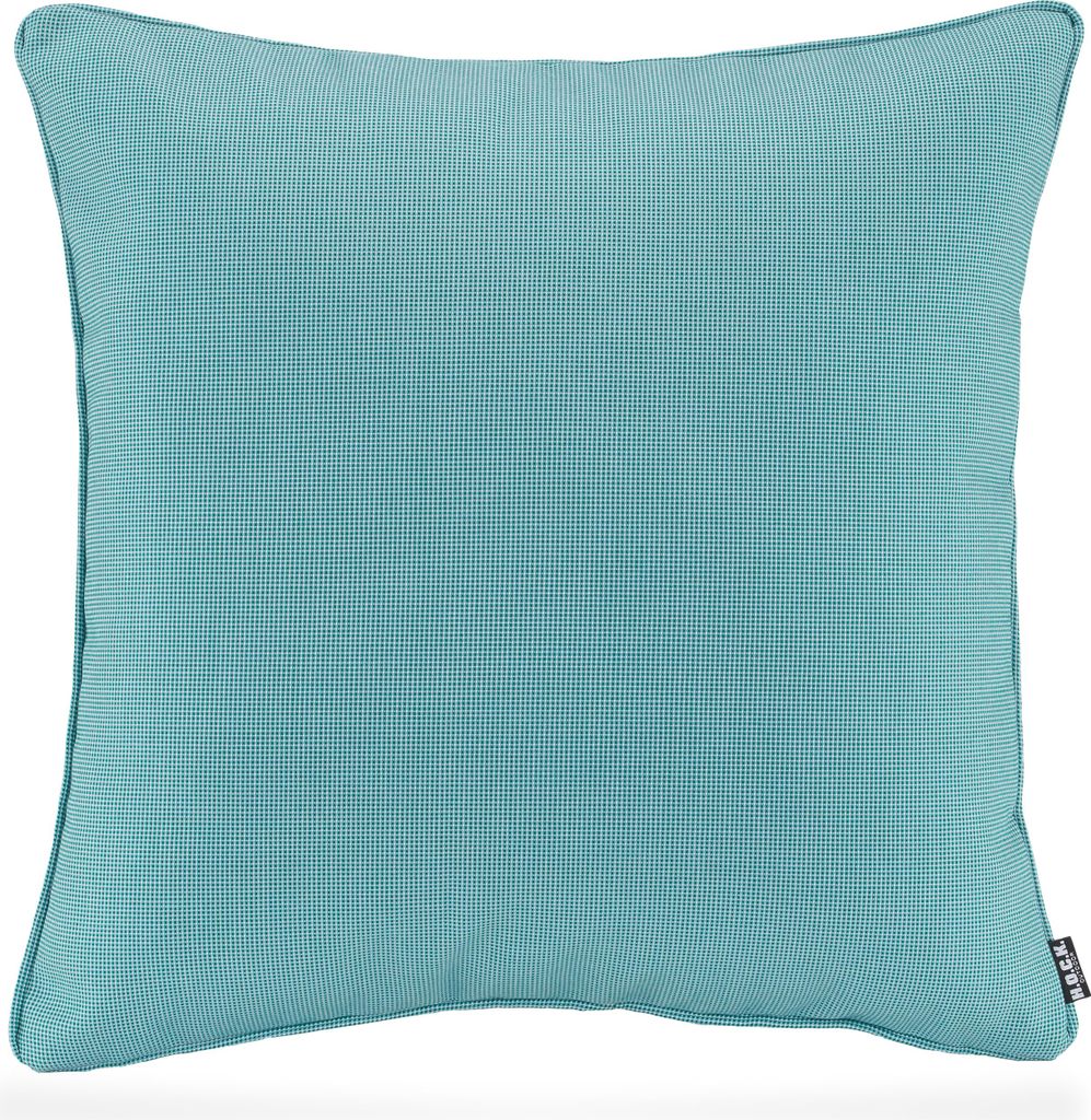 H.O.C.K. Sparkle Outdoor Kissen mit Keder 50x50cm türkis menta